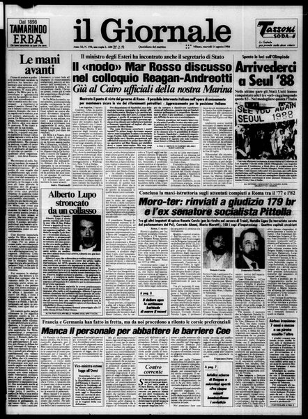 Il giornale : quotidiano del mattino